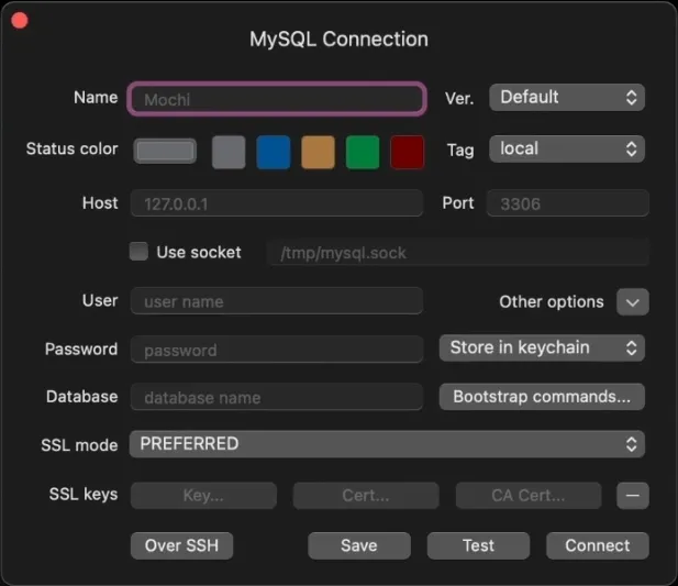 MySQL Connection